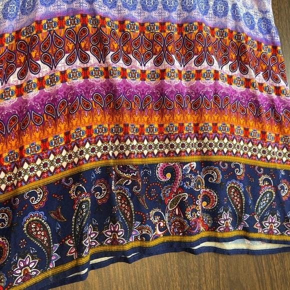 It Girl tank Multicolor Stripe Sz L - Picture 14 of 16